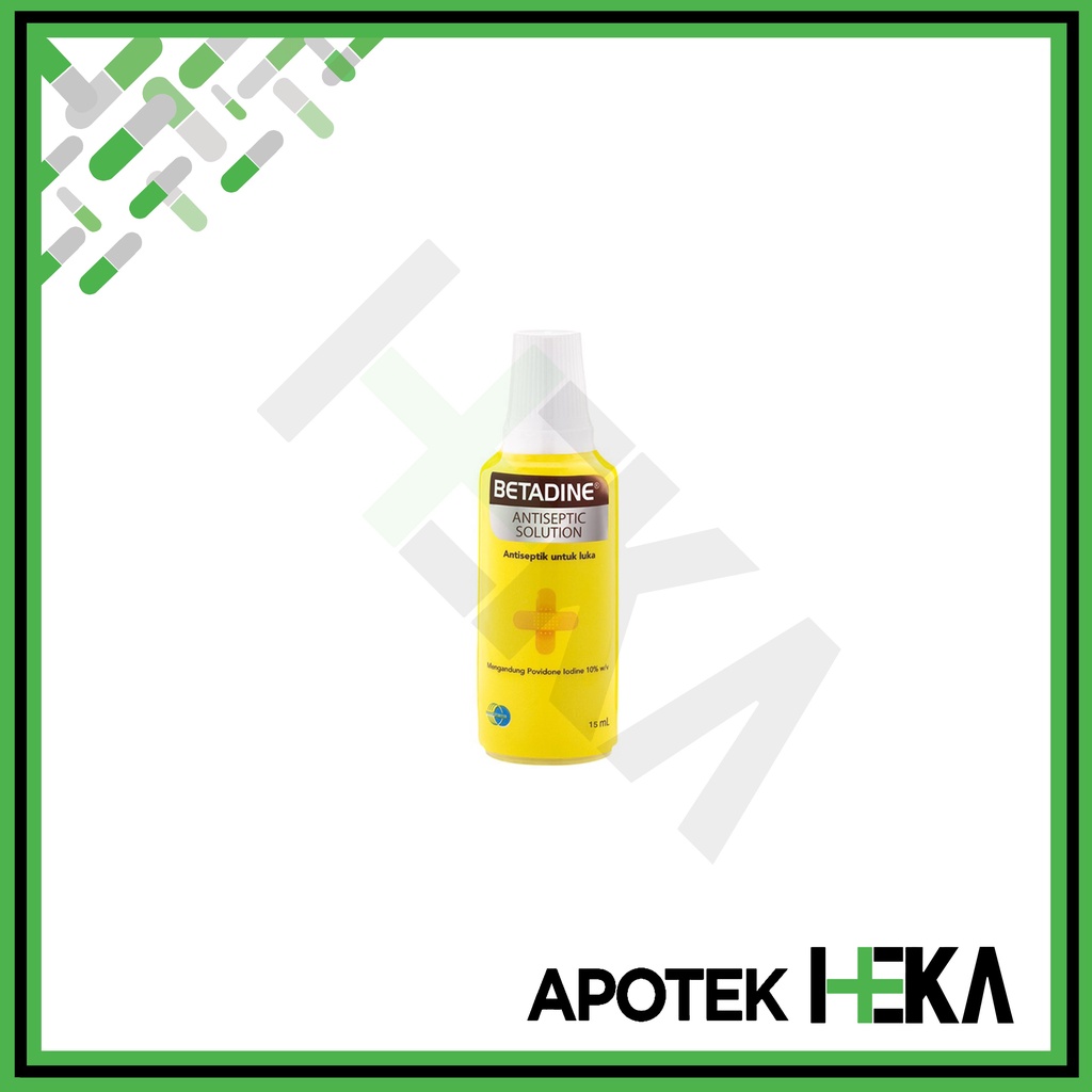 Betadine Antiseptik Untuk Luka - 15 ml (SEMARANG)