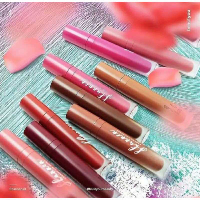 SHANNEN LIPSTIK MATTE 100% ORIGINAL LIPSTIK SHANNEN. {35gr}