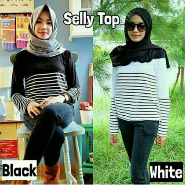 FourFashion SELLY TOP BLOUSE WANITA ATASAN WANITA NO.104