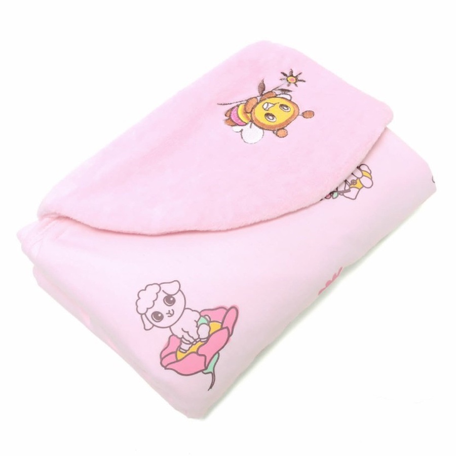 Babybee Fluffy Hooded Blanket for Baby Selimut Topi Bayi