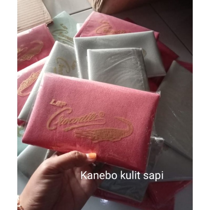 (Murah) Kanebo Kulit Sapi / Kain Lap / Kain Pembersih