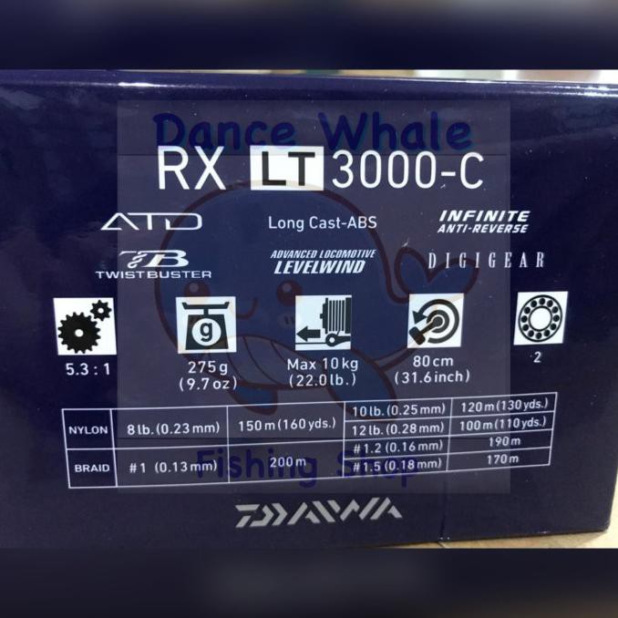 Diskon Reel Spinning Daiwa Rx Lt 3000-C Sale