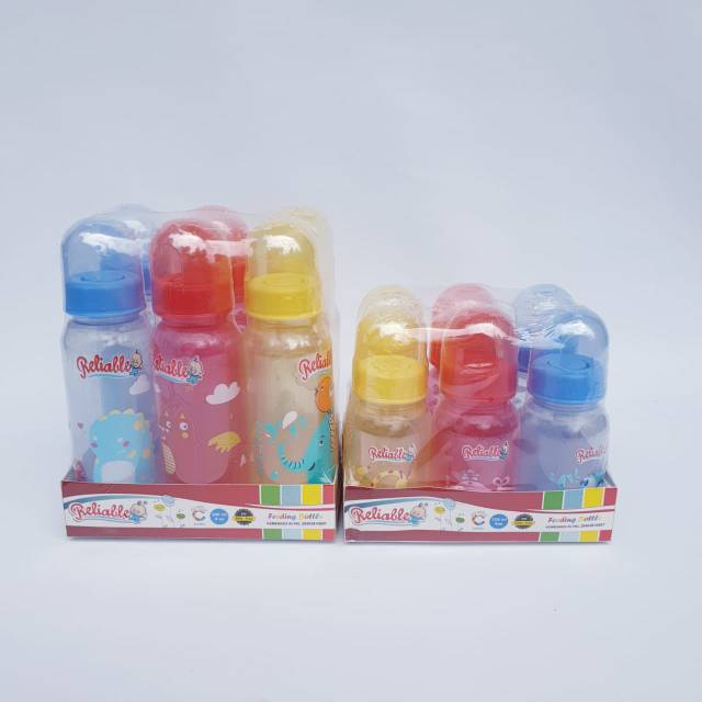 Botol Susu Bayi Baby safe JS003 125ml &amp; JS004 250ml  &amp; Botol Susu Reliable Warna 125 Ml -240Ml