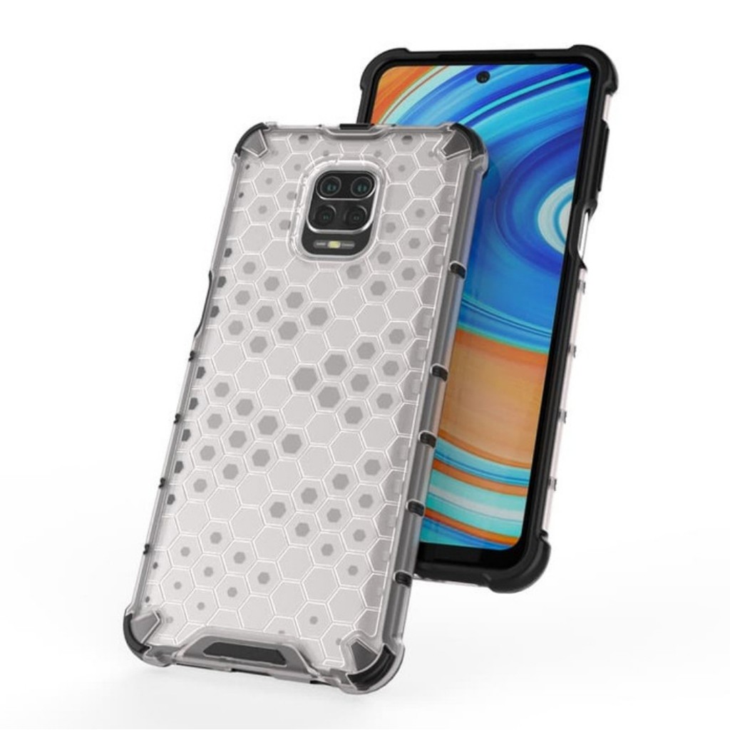 Rugged Armor Honeycomb Xiaomi Redmi note 9 Pro Case casing Cover