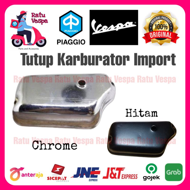 Tutup Karburator Import Vespa PX,Strada,Spartan,Exclusive,Excel