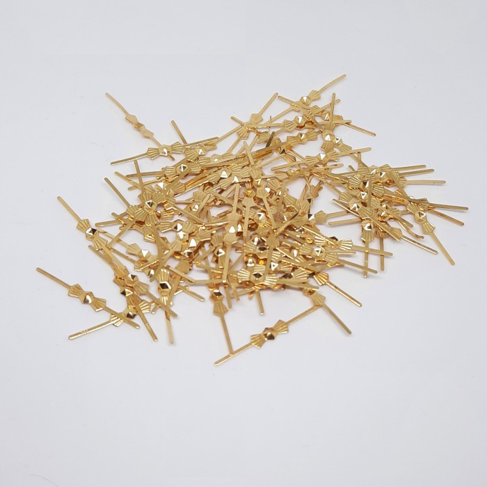 Ring kupu kupu ring connector lampu kristal dekorasi - GD-gold