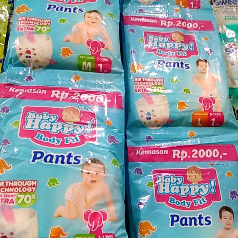 Baby Happy Renceng 1 dus isi 8 renceng x 6bks ( 48bks )