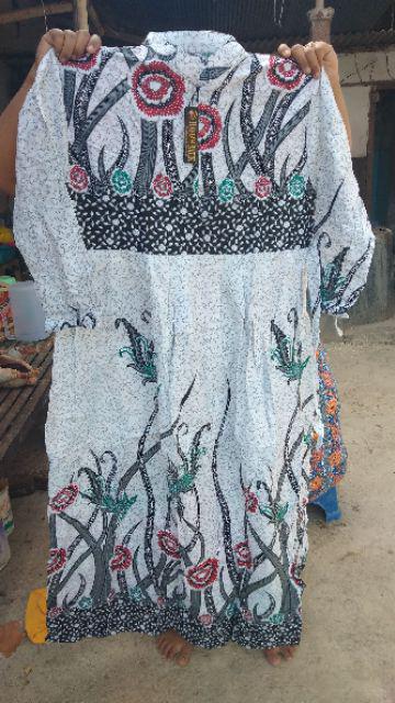 Shopashop Solo Batik Couple Gamis Soga 2549 Gamis Firju/motif Ilalang