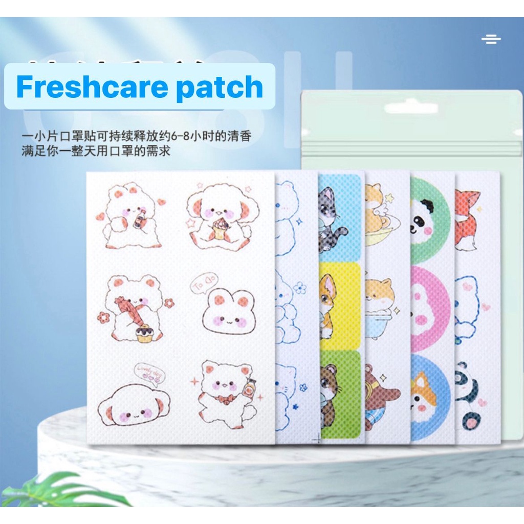 [COD] Aroma Patch Masker karakter Lucu Wangi Fresh Care - ALF