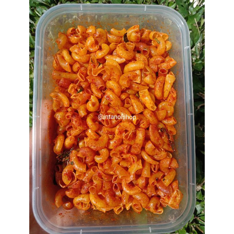 

makaroni pedas daun jeruk
