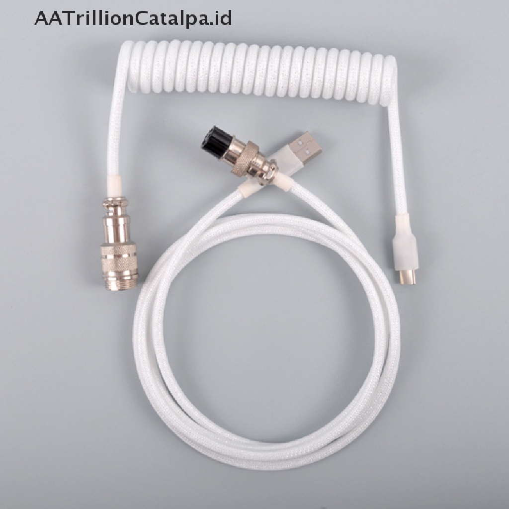 Aatrillioncatalpa Kabel USB Tipe C Panjang 1.5m Untuk Keyboard Mekanik