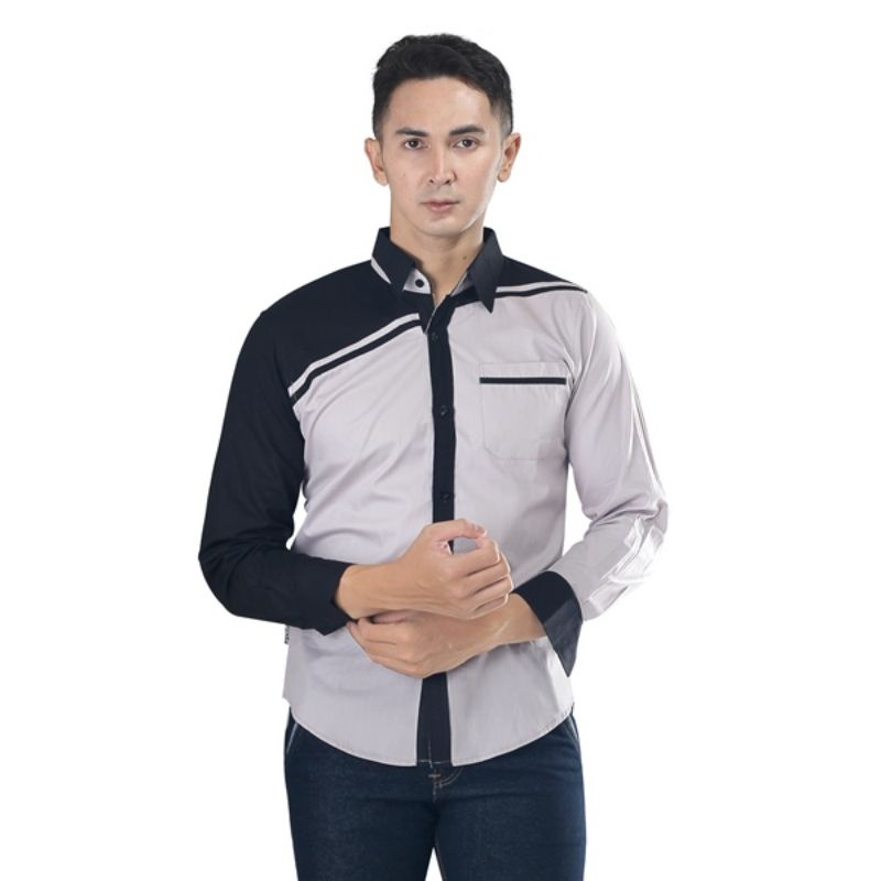 Kemeja Pria Kemeja Casual Pria - Inficlo | SDR 653