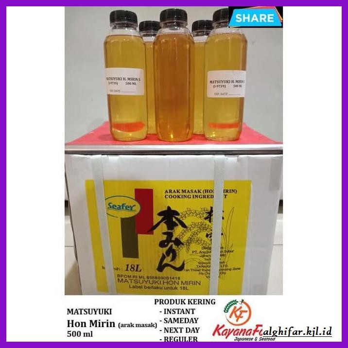 

gnidderdsaus- matsuyuki hon mirin 500 ml (share) -asliiiiii.