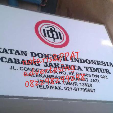 

BARANG BARU Plang Papan Nama Berbagai Profesi
