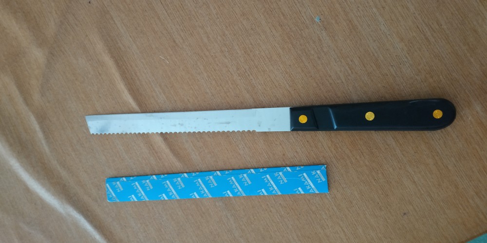 Pisau Roti - Kue Tart 2 Sisi Stainless Japan (00270.00027)