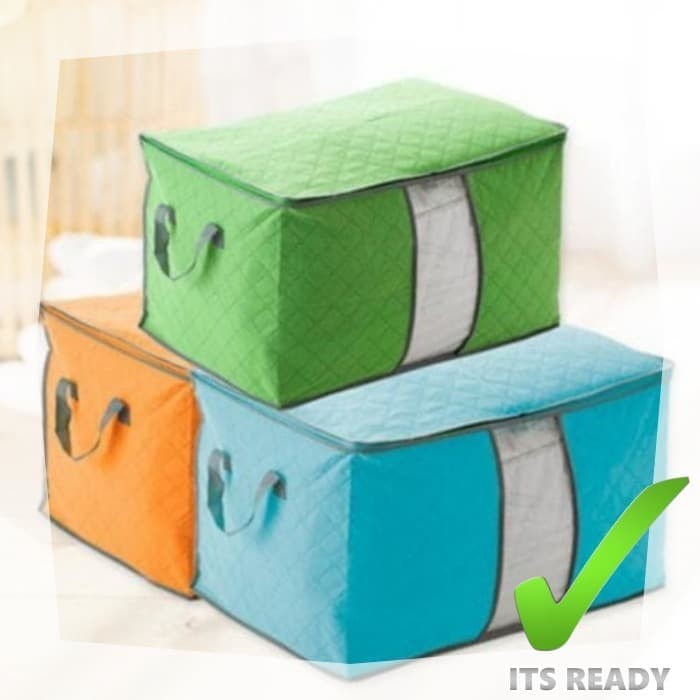 (COD) Storage Bag /Storage BoxPakaian Organizer Pendek