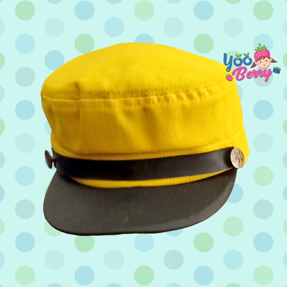 YooBerry Topi Komando Bayi Anak Ariel No Ah Yellow Black Berry Mart