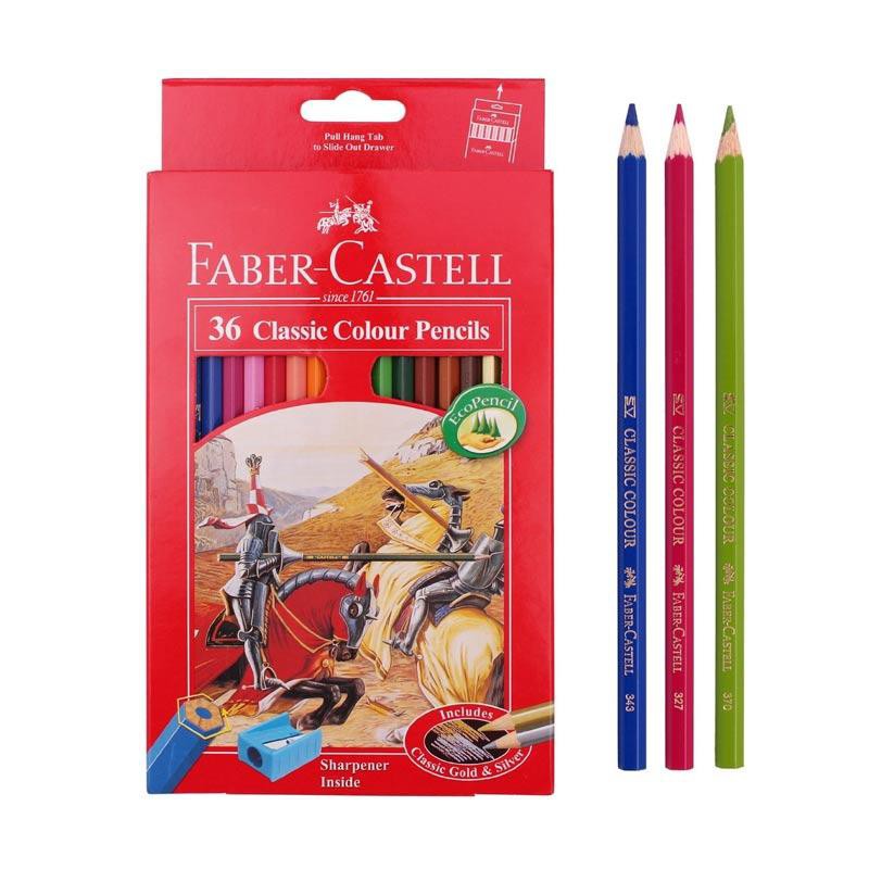 

Faber-Castell Classic Colour Pencils 36 L ( 115856 ) - 1 Set ( IRRA STORE )