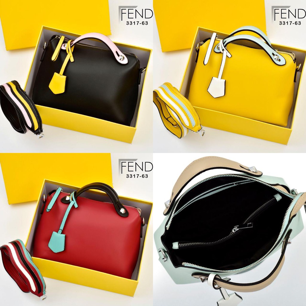 Fashion Fendi Bytheway 3317-63 VIC BEST SELLER BATAM TAS FASHION WANITA TAS SELEMPANG SEMI PREMIUM