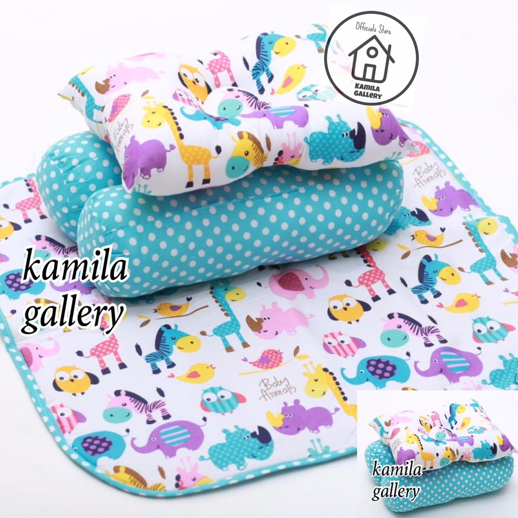 ALAS OMPOL BAYI / PERLAK SET BAYI / MATRAS BAYI BANTAL PEYANG GULING BAYI