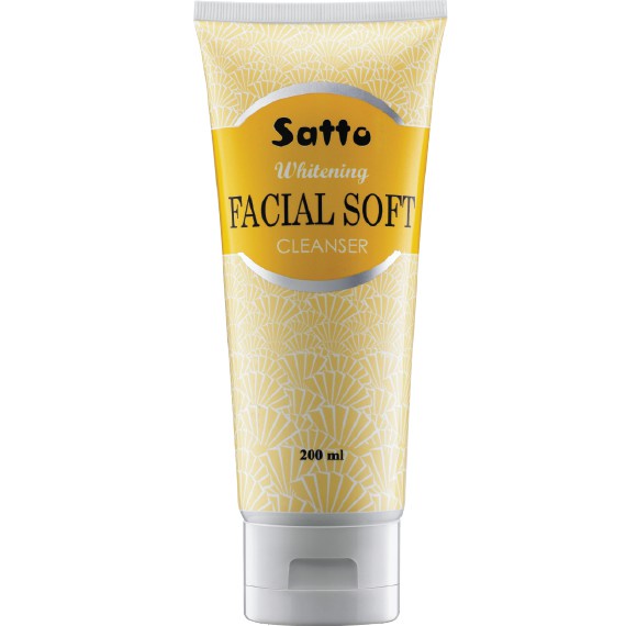 Satto Whitening Facial Soft Cleanser 200ml