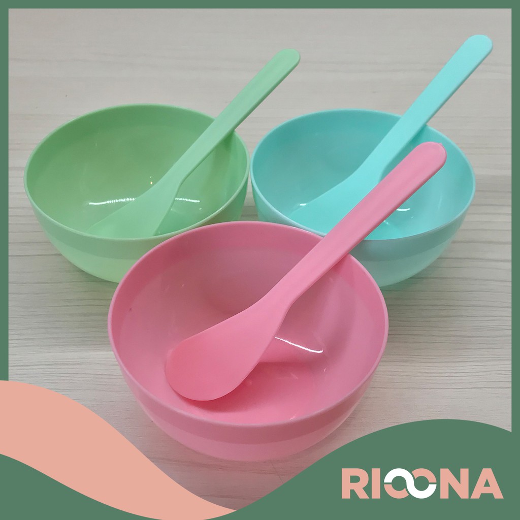 Mangkok Masker Set Mangkok Masker Mangkuk Masker Mangkok Spatula Set