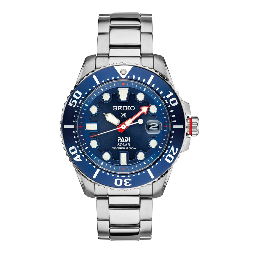 Seiko Prospex PADI SNE435P1 Solar Divers Blue Dial SNE435