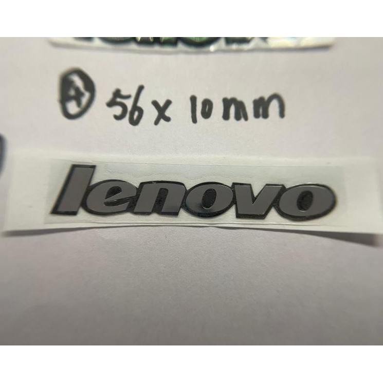 Stiker Label Laptop Logo Lenovo series X T E W Original Quality