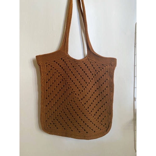 tote bag rajut / crochet tote bag