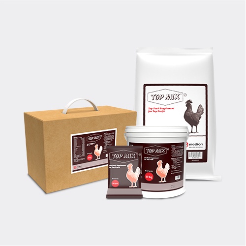 TOP MIX AYAM Penggemuk Ayam Hemat Pakan multivitamin, mineral dan asam amino