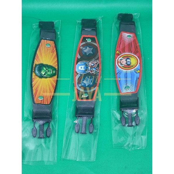 Gelang Klik Cetet Karakter Isi 20 pcs