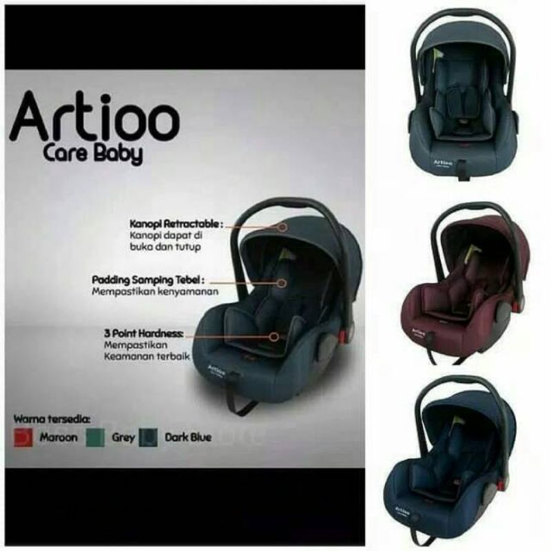 Care Baby Artioo / Car Seat Bayi / Dudukan Bayi