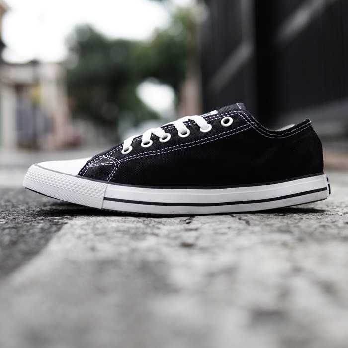 BISA COD !! SEPATU PRIA CASUAL SNEAKERS ALLSTAR LOW CLASIC HITAM SEPATU PRIA / WANITA