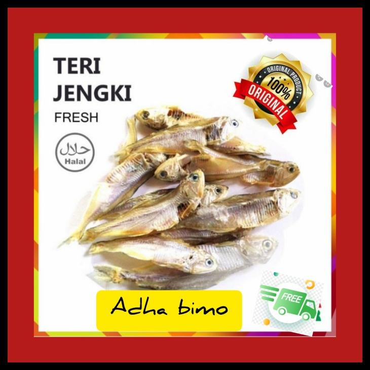 

[READY STOCK] IKAN ASIN TERI JENGKI CUEK, SUPER EMPUK, RENYAH, TANPA BUBUK, 500 GR