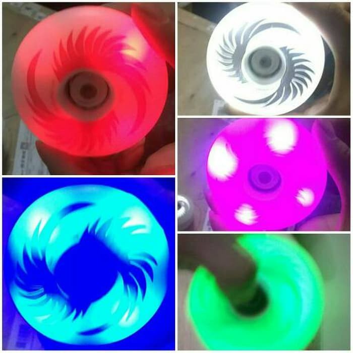 LED Wheels sepatu roda karet | roda nyala led sepatu roda Diskon