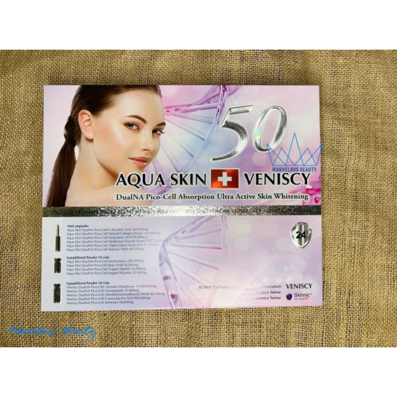 Aquaskin 50 maximum Whitening