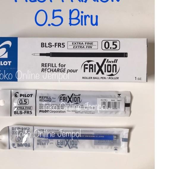 

✬ ATK0749PL refill 0.5 BIRU Frixion BLS-FR5 Pilot Pulpen isi ulang 0,5 ♡