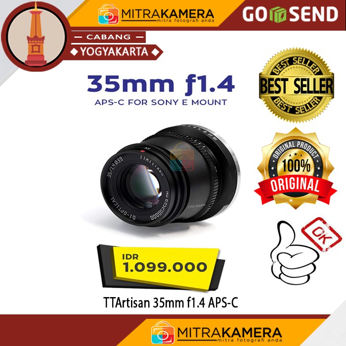 Jual Ttartisan 35mm F1 4 Aps C Indonesia Shopee Indonesia