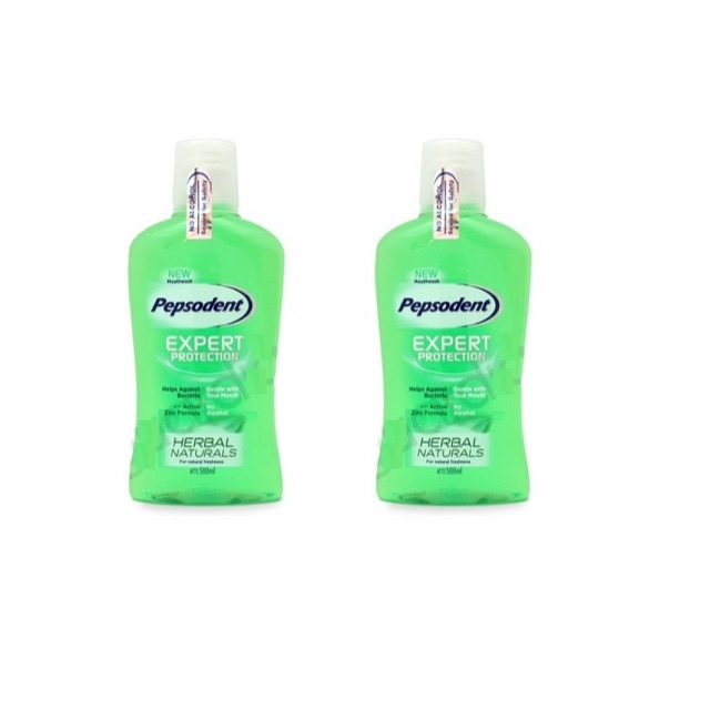 Larutan kumur Pepsodent Expert protection new mouthwash