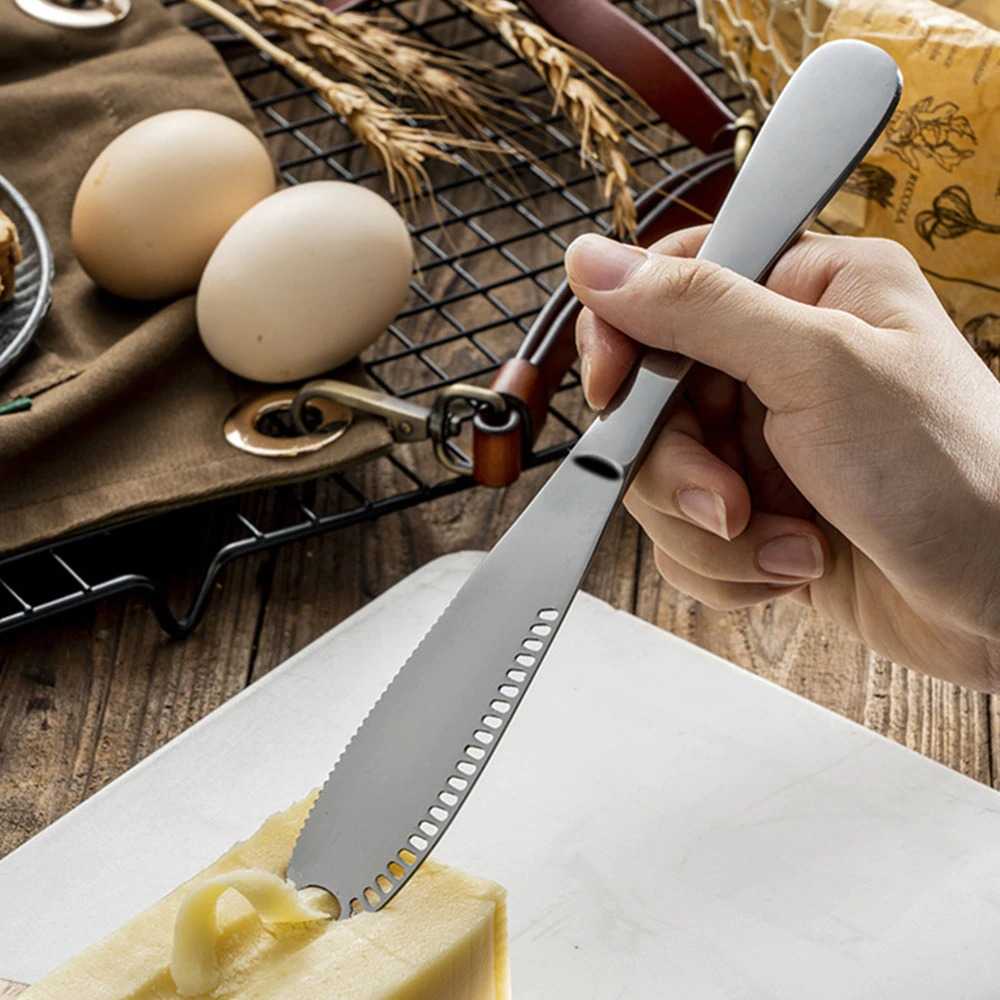 (BISA COD) RVOSTR Meijuner Butter Knife Pisau Oles Mentega Margarin Selai - SS430