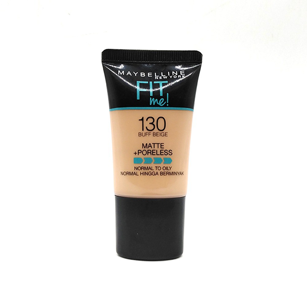 MAYBELLINE Fit Me Series Matte + Poreless Foundation Tube Pump Compact Powder 12H SPF by AILIN