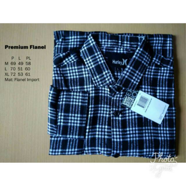 Kemeja Flanel Hurley