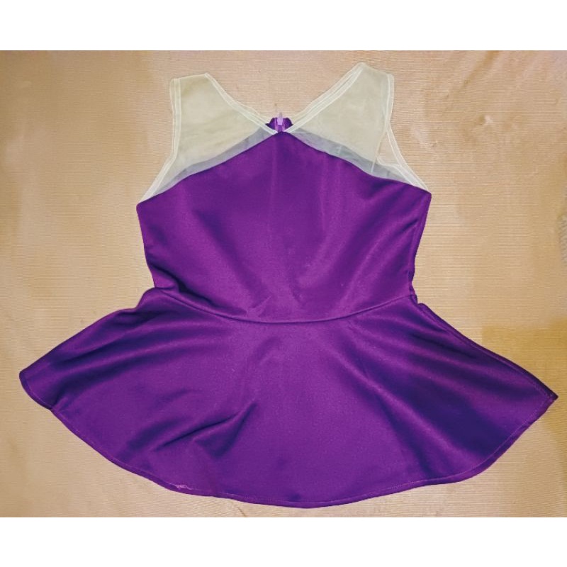 Top purple atasan wanita ungu blouse blus -Preloved