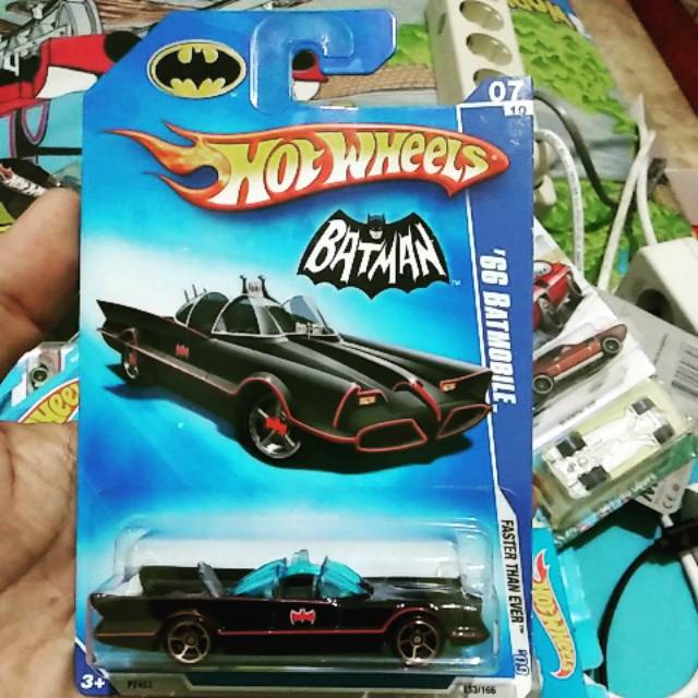Hot wheels '66 Batmobile Faster than ever