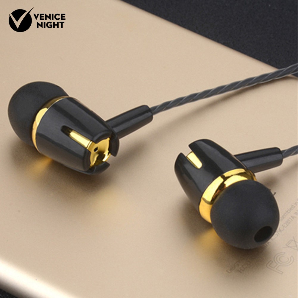 Earphone In-Ear Heavy Bass Universal Dengan Kabel Dan Jack 3.5mm