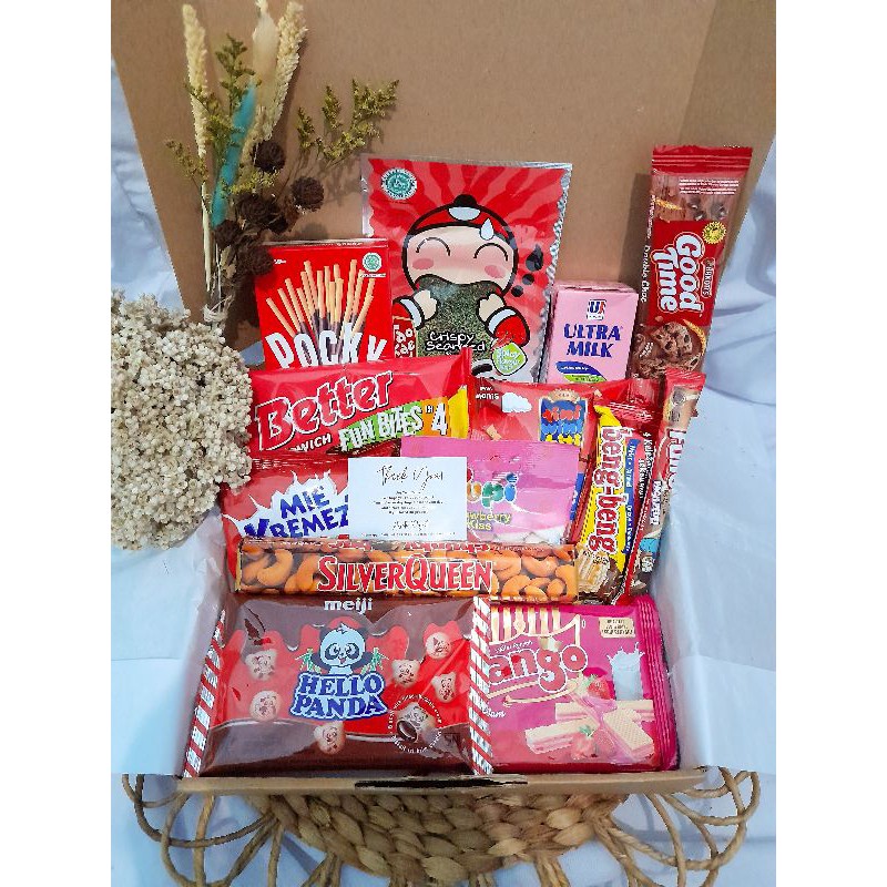 

GIFT BOX | HAMPERS SNACK | SNACK BOX Paket Garbera 25B