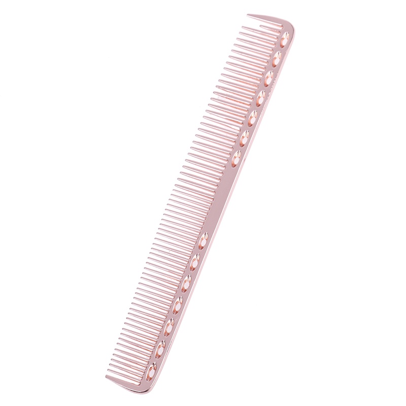 &lt; E2id &amp; &gt; Sisir Profesional Anti Statis Bahan Aluminum Metal Untuk Salon