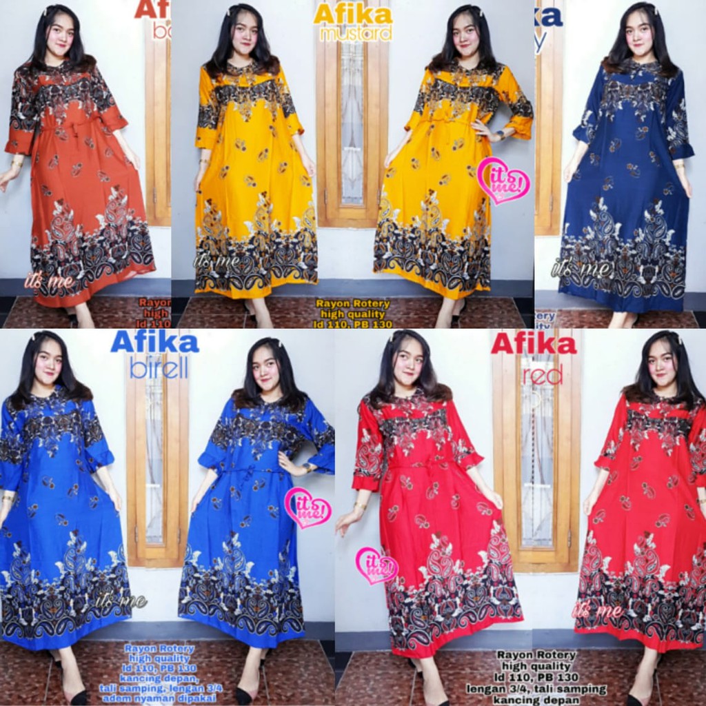 daster rayon afika