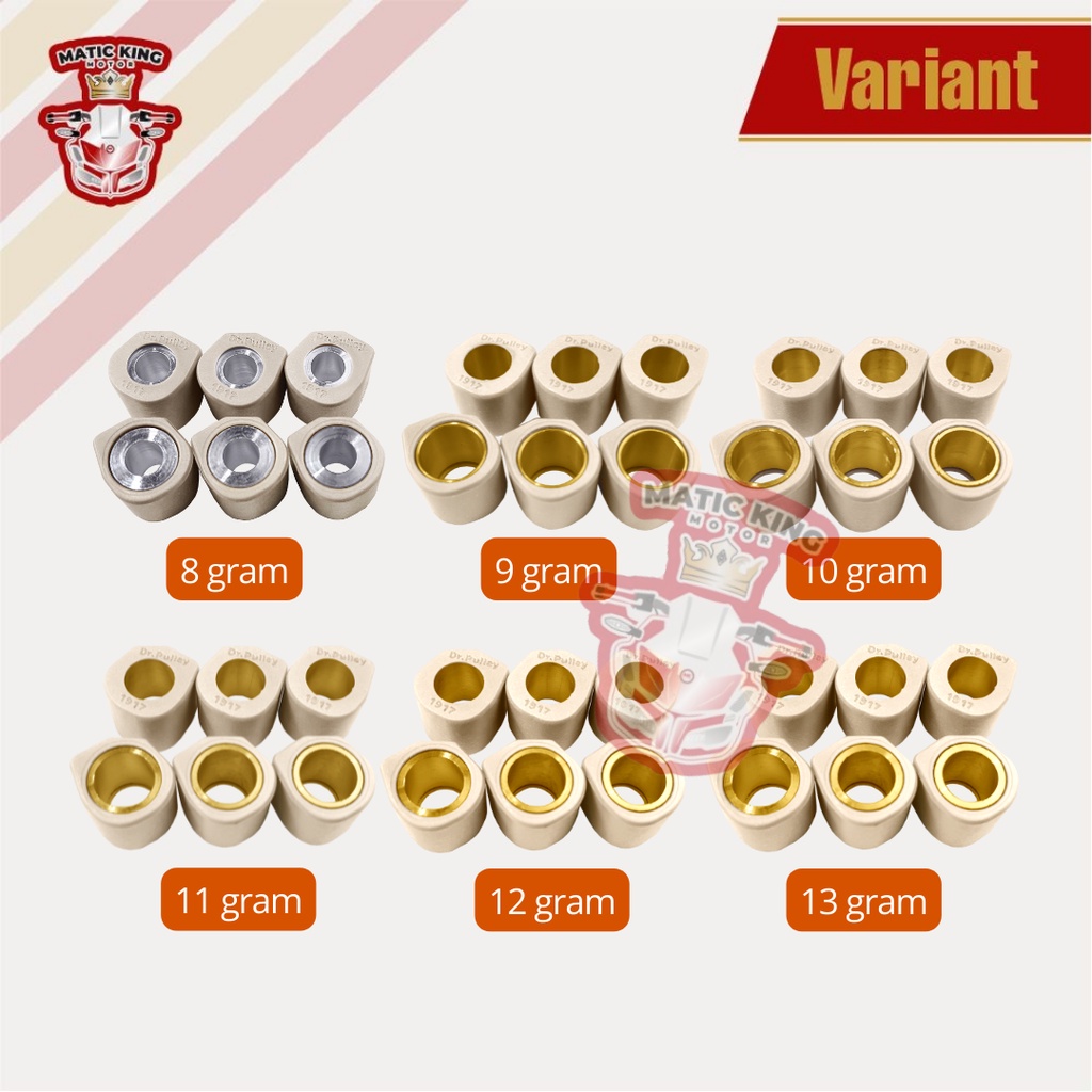 Sliding Roller Vespa Sprint LX Primavera Iget 2v 3v 150 cc DR PULLEY  1917