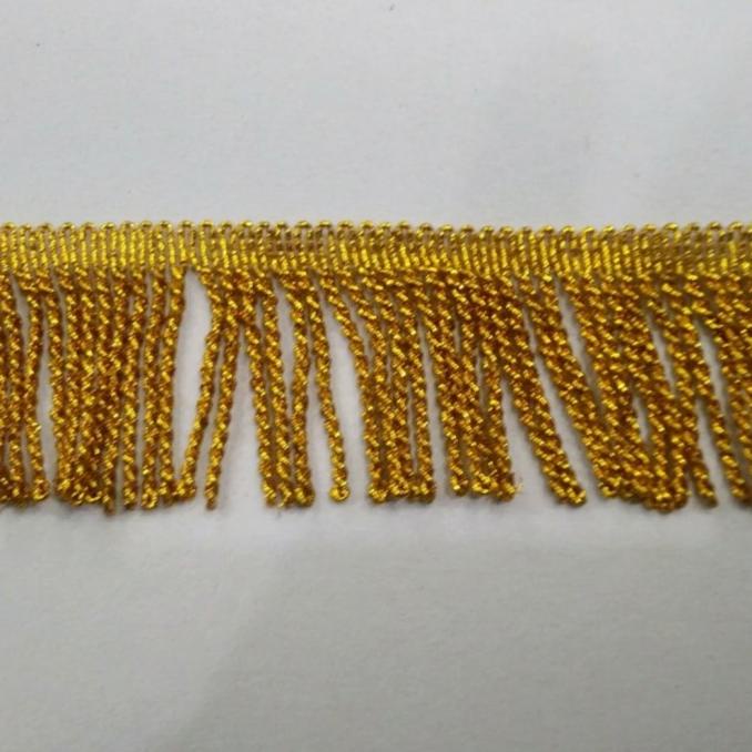 Promo Renda Rumbai Gold Emas / Silver Perak (K-666)